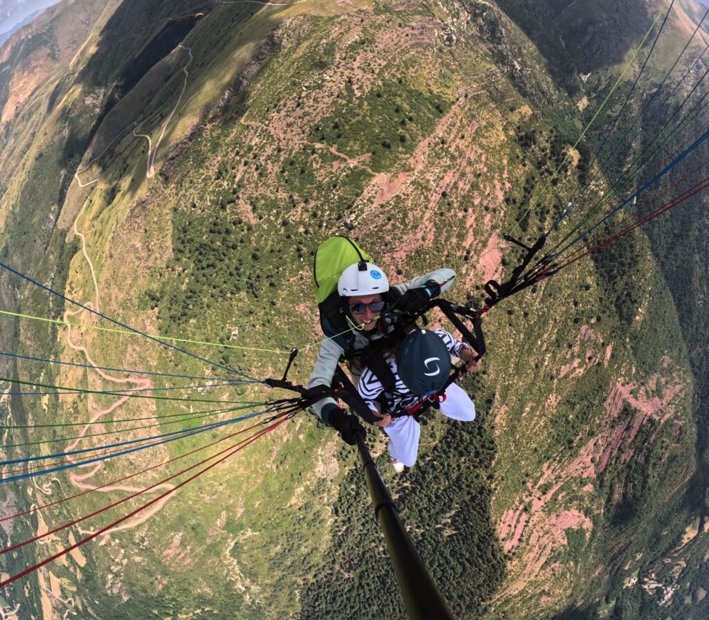 Vuelo Parapente Biplaza