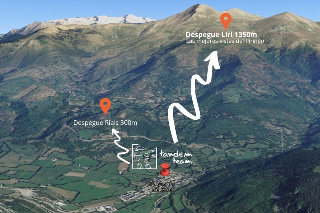 Parapente Biplaza 5 Despegues Parapente Bilplaza Pirineos