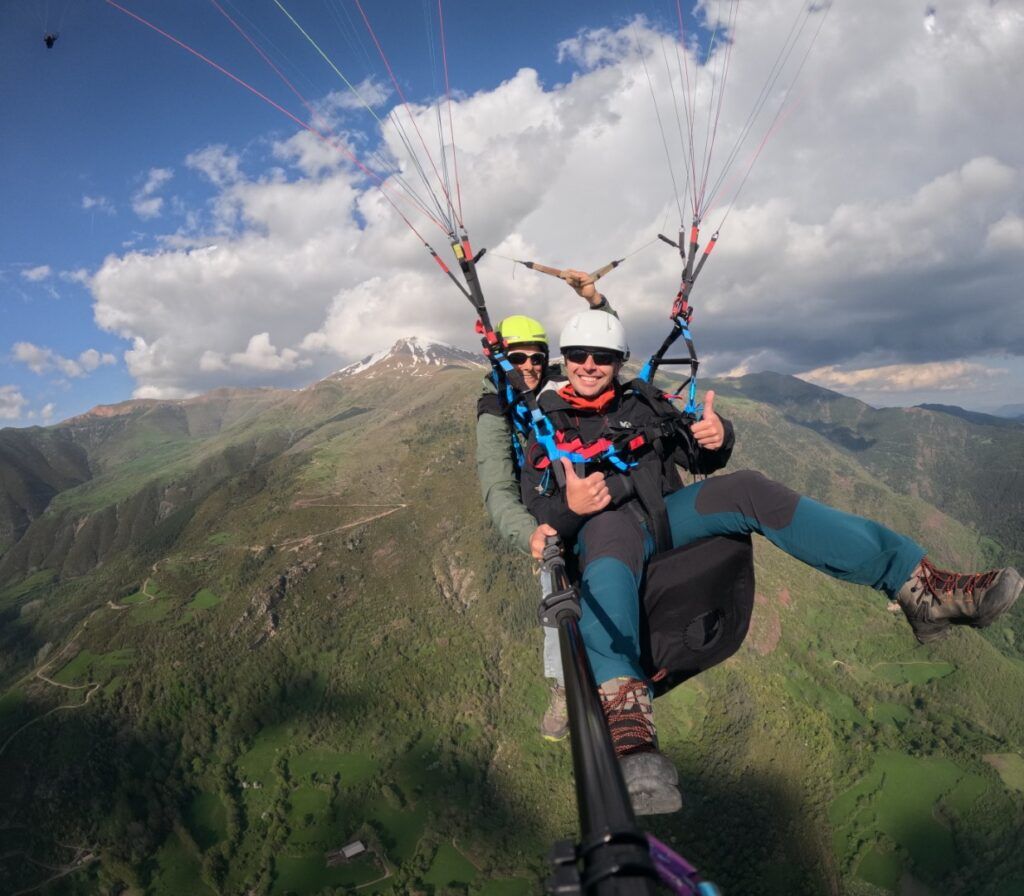 Vuelo Parapente Biplaza Pirineros 2